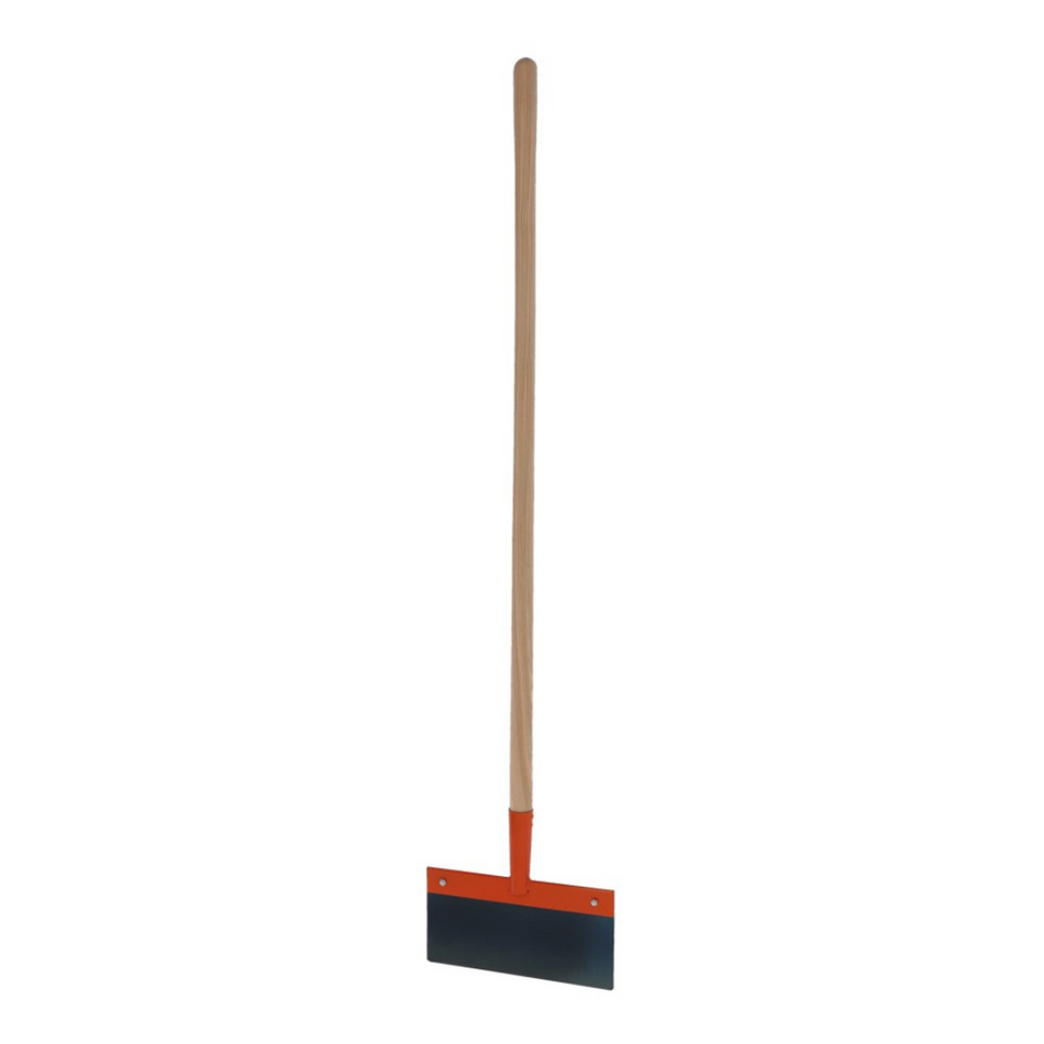 Kūtsmēslu skrāpis ar rokturi, tērauds, 30 cm