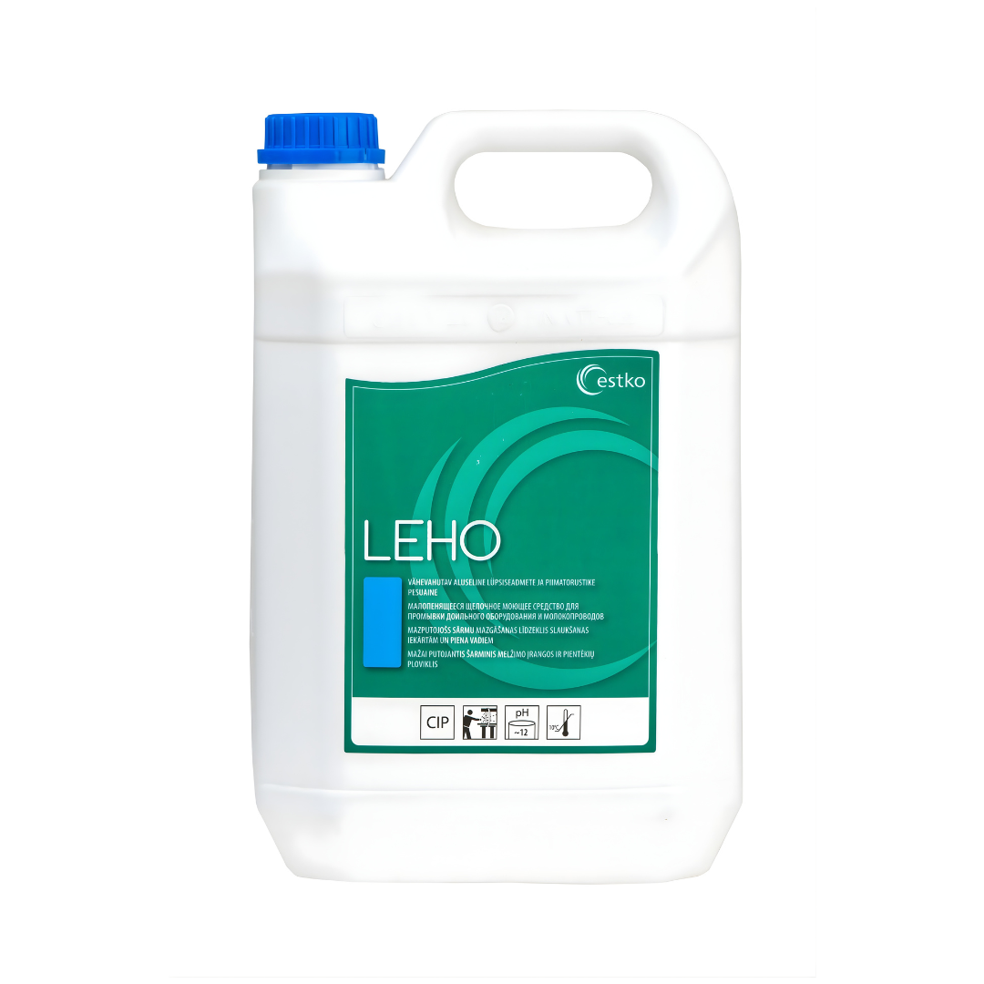 Milking equipment detergents