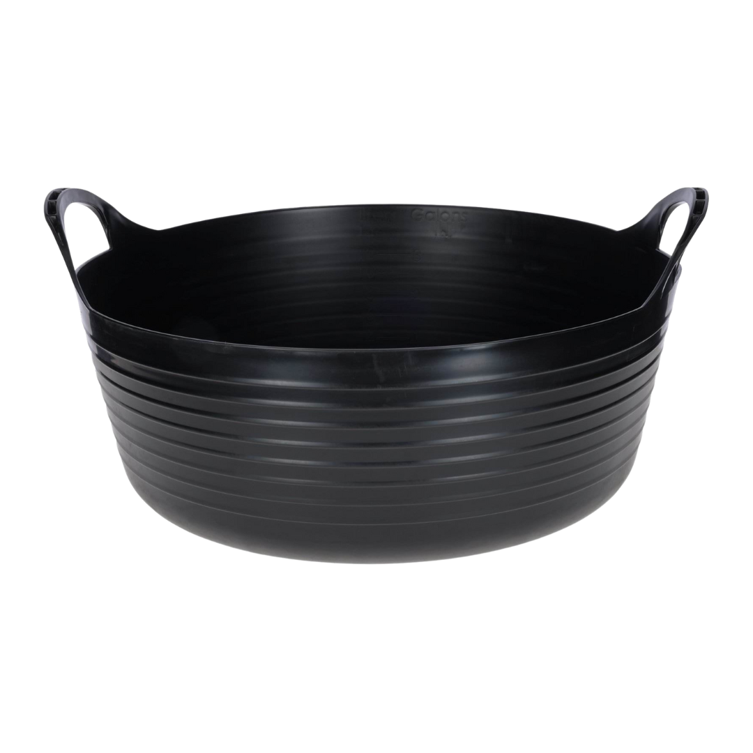 Mīksts spainis FlexBag 15 L, melns