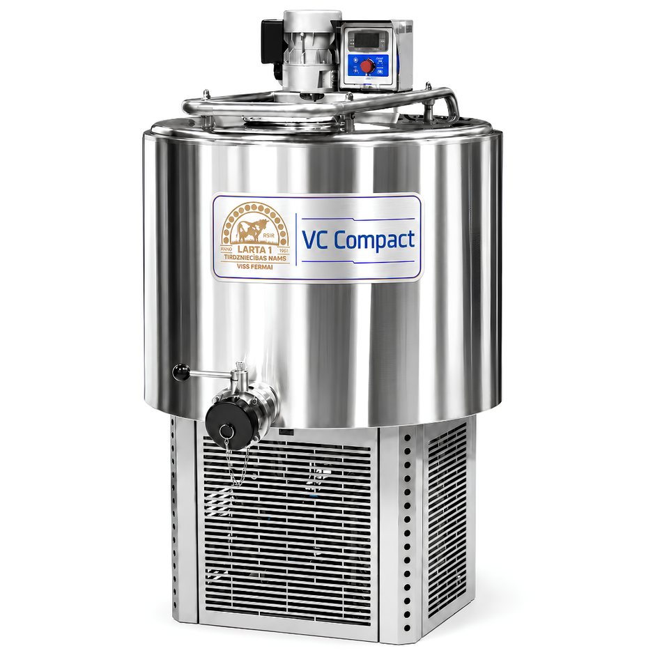 Piena dzesētājs Larta VC Compact 2 slaukšanām 50 – 300 l