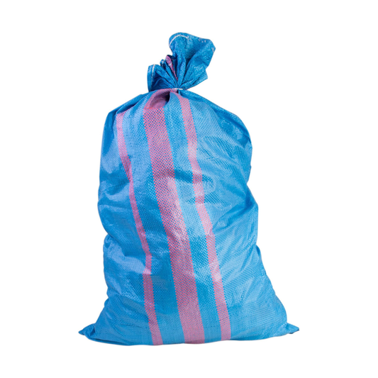 Polipropilēna maiss 50 x 85 cm, 25 kg, zils