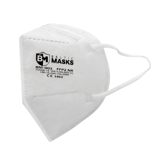 Respirators 5-slāņu FFP2 Baltic Masks BM-003, 2 gab.