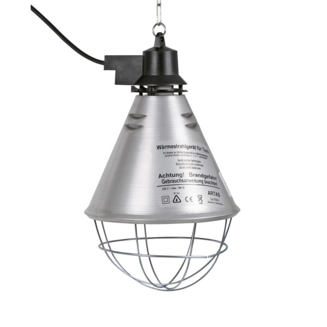 Sildlampas reflektors ar 2.5 m kabeli un slēdzi