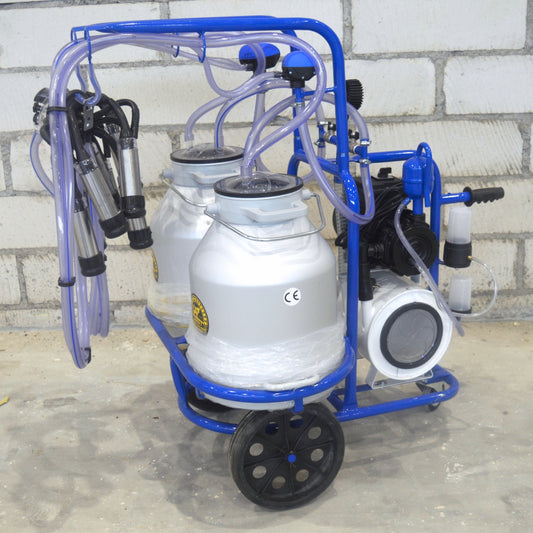 Milking unit with two devices ODSBO-2 (30A), 220V, oil vacuum pump 
