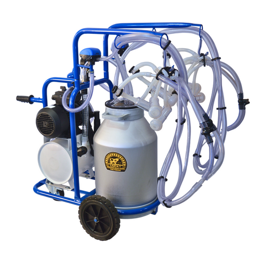 Milking machine for goats ODSBO-2K (40A), 220V, oil vacuum pump 