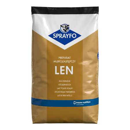 Piena aizvietotājs teļiem Sprayfo LEN 20 kg