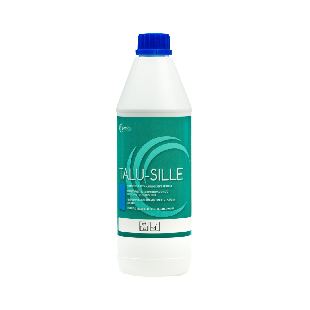 Mazgāšanas līdzeklis piena inventāram un virsmām TALU SILLE, 1 L