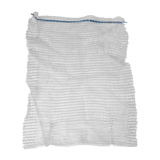 Tīklveida maiss 42 x 60 cm, 15 kg, balts