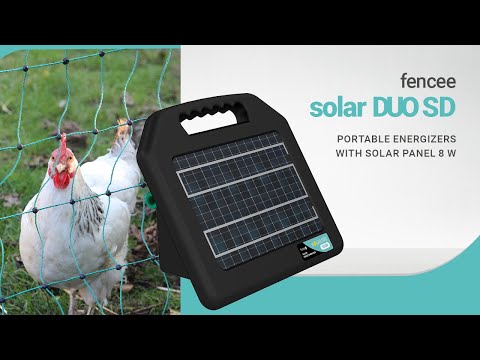 Elektriskais gans Fencee Solar DUO RF SD