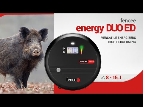 Electric fence energizer Fencee DUO ED100 12V/230V 